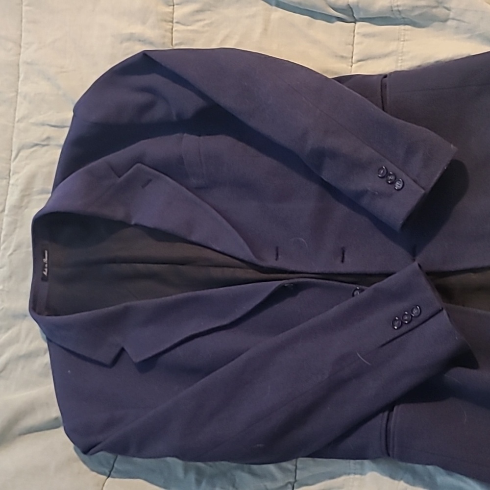 Zeidler & Zeidler 42L blue felt jacket